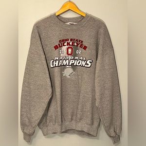Vintage Ohio State Buckeyes OSU 2002 National Champions Size XL Adult